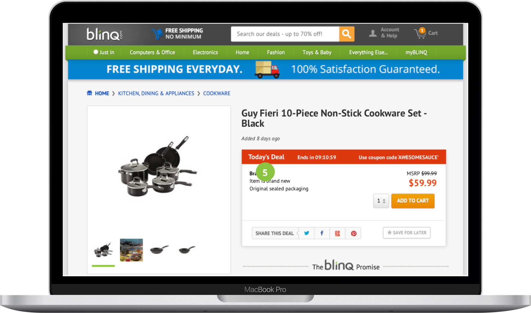 BLINQ.com product details page